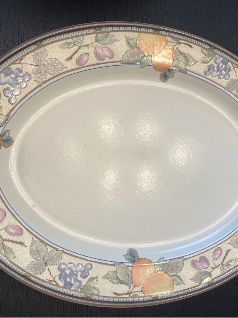 Garden Harvest Mikas 15” oval platter
